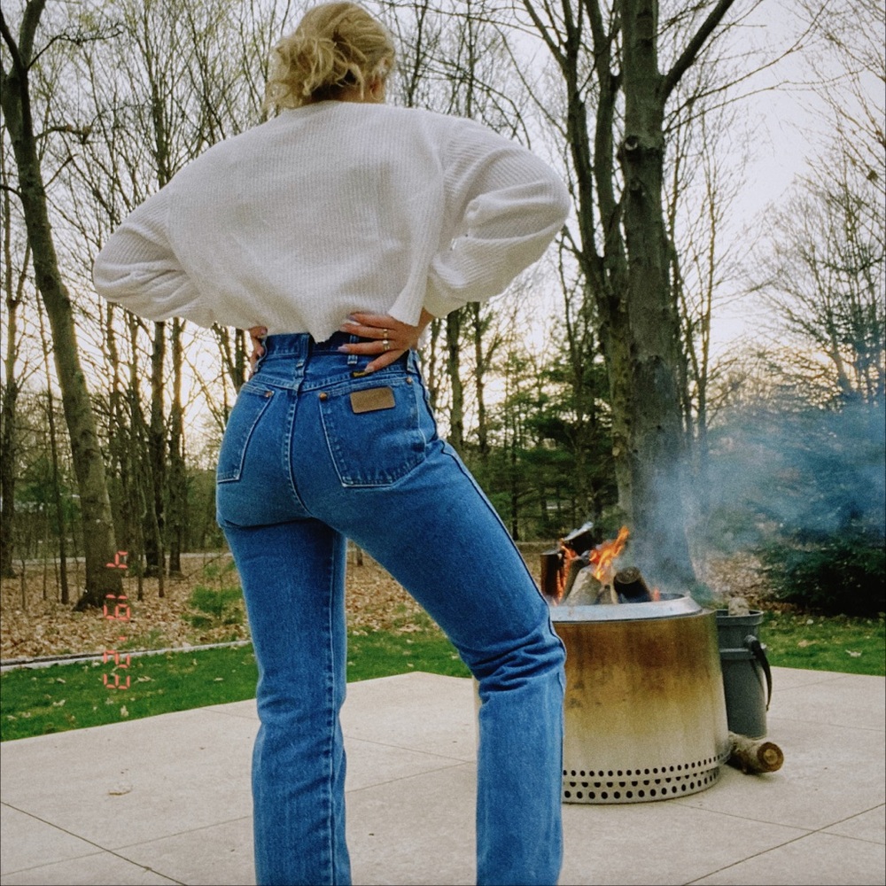 Vintage Wrangler Blue Jeans